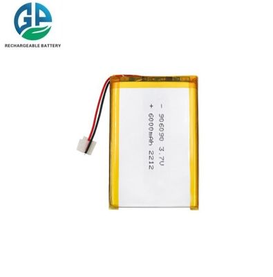 Batería de polímero de litio de alta capacidad 3.7V 22.2wh 6000mah, recargable, alta densidad energética, batería Lipo 906090