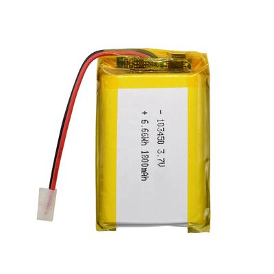 UN38.3 Certificado 2000mAh 103450 Batería de polímero de litio para dispositivos GPS
