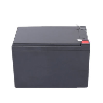 Paquete de batería LiFePO4 de 12V 12Ah con carcasa ABS y vida útil de 2000 ciclos para aplicaciones de iluminación solar
