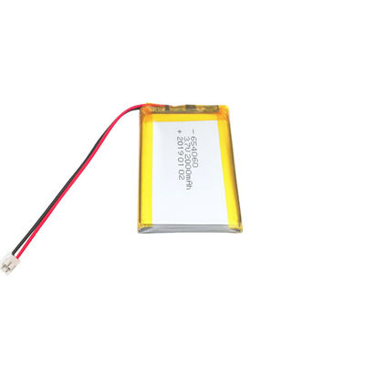 Li Polymer 654060 Batería de seguimiento GPS Batería de litio 3.7 V 2000mah