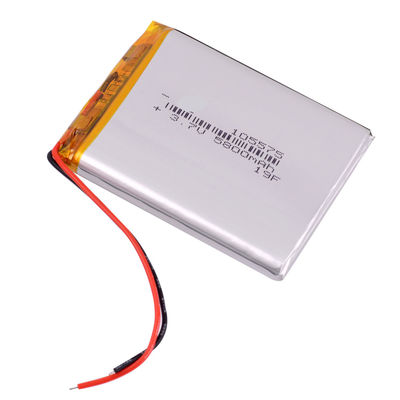 Batería de polímero de litio recargable 3.7V 5800mAh con 500 ciclos para Tablet PC