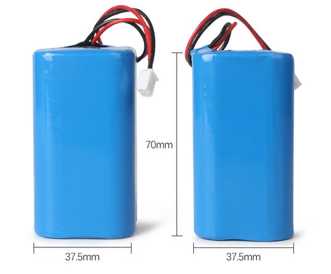 500 ciclos 14.8V 2500mAh 18650 Batería de litio 4S1P Batería recargable para luz solar y herramientas eléctricas