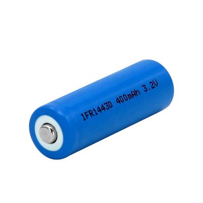 batería de 3.2V 400mAh LiFePO4 con 2000 ciclos de vida y tamaño de 14*43m m para aplicaciones solares