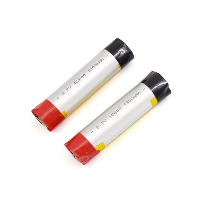 10C 16600 1300mAh 3.7V Batería de polímero de litio para cigarrillos electrónicos