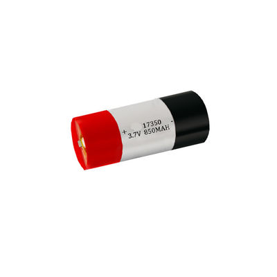 850mAh 3.7V 17350 Batería de polímero de litio Batería recargable LiPo para cigarrillos electrónicos