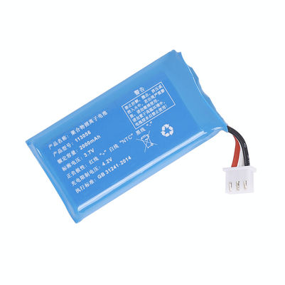 Certificado UL 3.7V 2000mAh Batería recargable LiPo para dispositivos portátiles