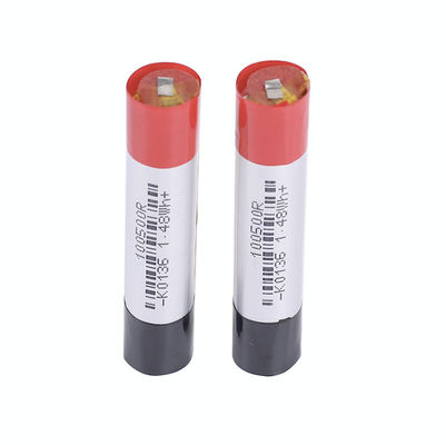 Batería de polímero de litio de 3.7V 400mAh para cigarrillo electrónico con 500 ciclos de vida y tasa de descarga de 10C