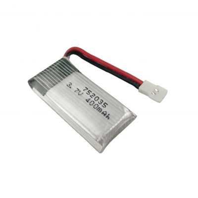Alta batería del abejón de la tarifa 752035 3.7V 400mAh de la descarga