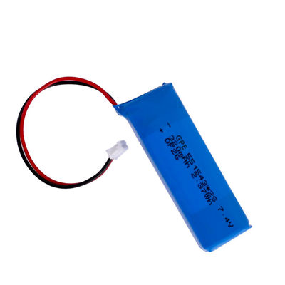7.4V 320mAh 500 Vida útil de la batería de litio polímero Recargable batería LiPo para juguetes y electrodomésticos